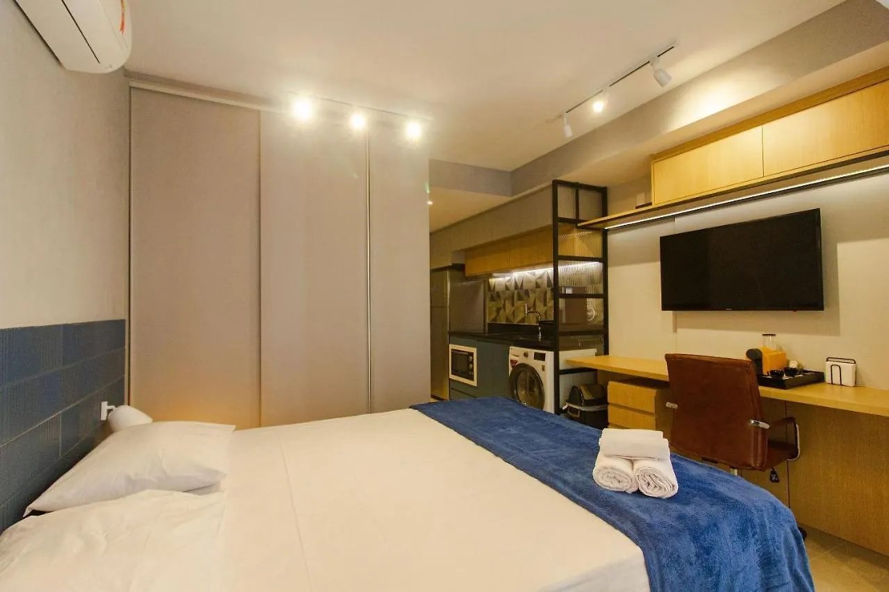Studio Proximo A Av Paulista Com Piscina No Rooftop E Sauna - Belint 02 Apartment Sao Paulo 0*,  Brazil