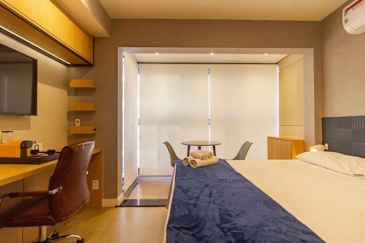 Studio Proximo A Av Paulista Com Piscina No Rooftop E Sauna - Belint 02 Apartment Sao Paulo