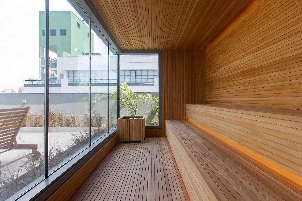Studio Proximo A Av Paulista Com Piscina No Rooftop E Sauna - Belint 02 Apartment Sao Paulo