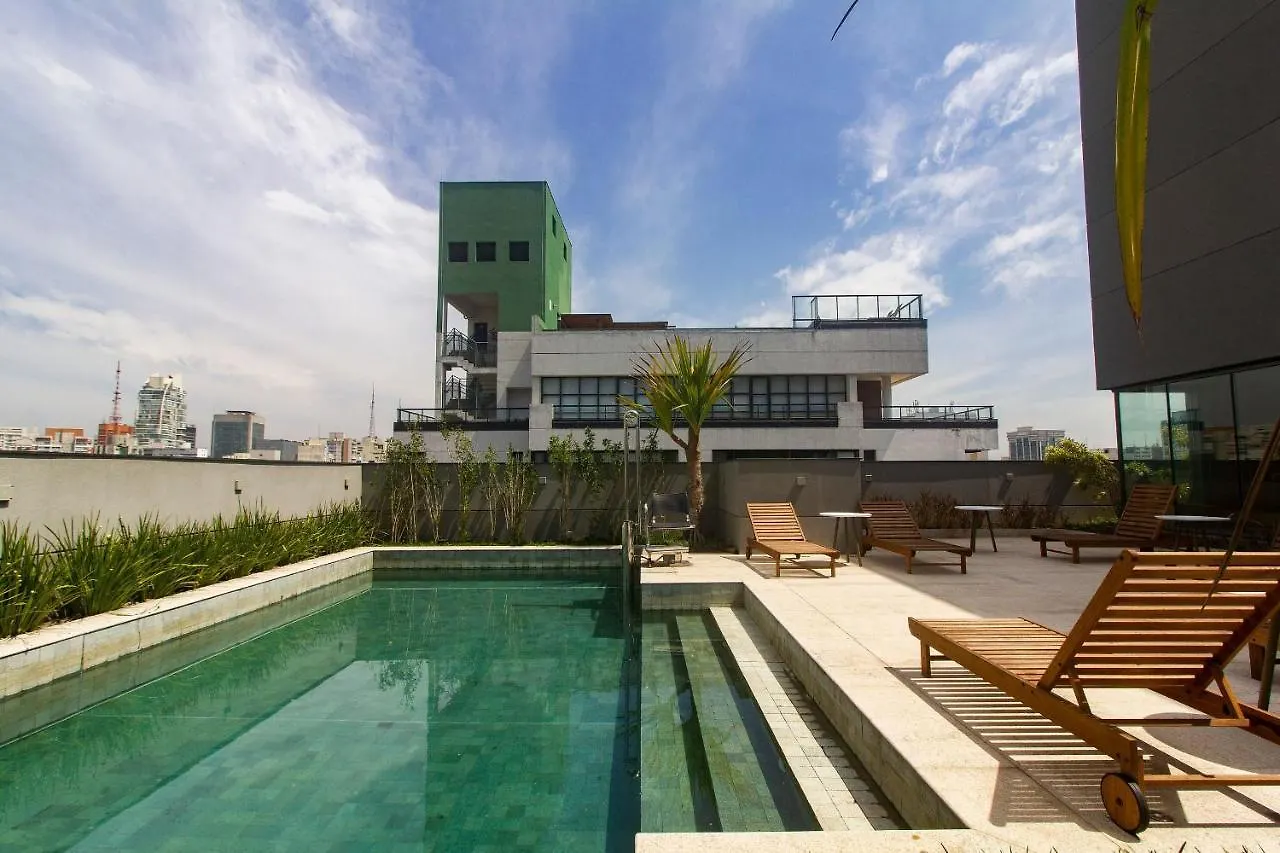 Studio Proximo A Av Paulista Com Piscina No Rooftop E Sauna - Belint 02 Apartment Sao Paulo